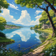 橘子海日落